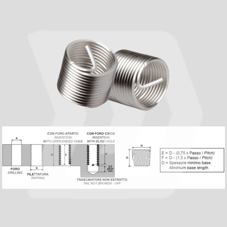 Rinforzo Filettatura Kit Di Riparazione Filettature BaerCoil - Set Completo Da M3 A M14 Per Riparazioni Professionali Kit Riparazione Filettatura - Foto 9